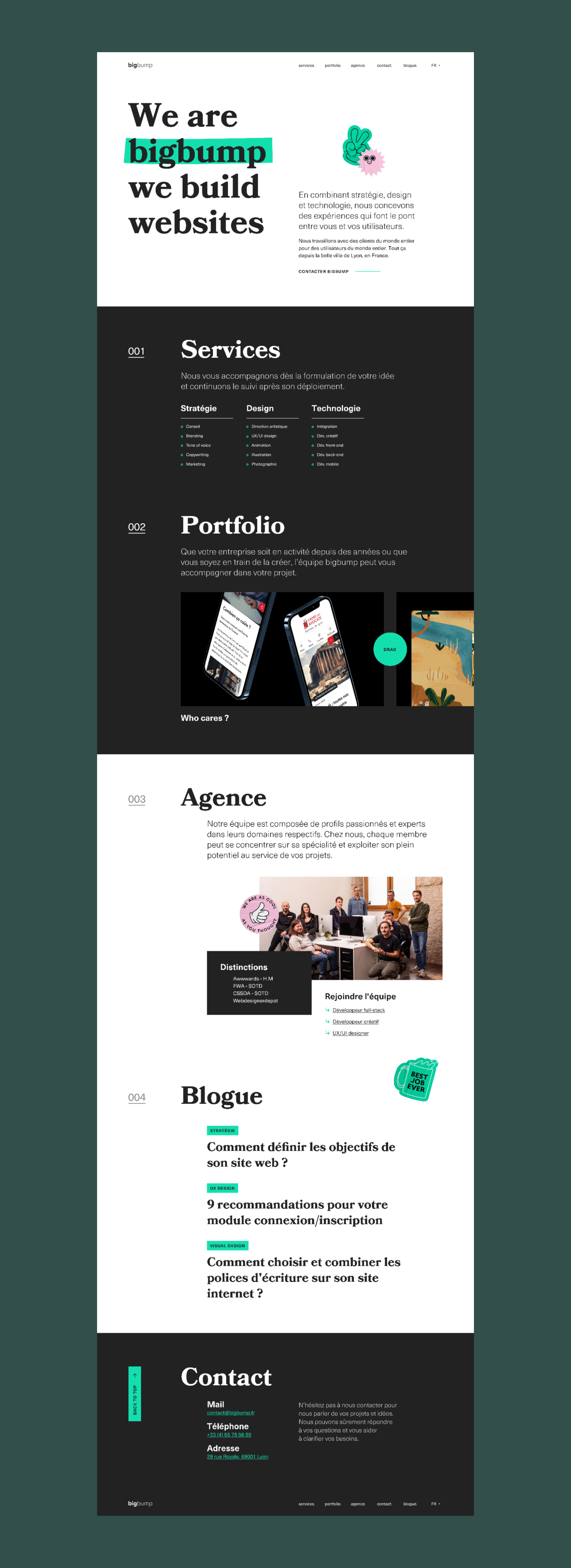 Bigbump - page d'accueil