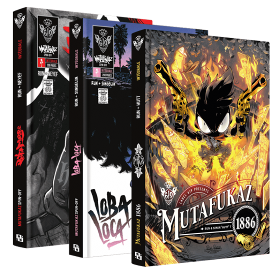 Mutafukaz’ Spin-Off – Intégrale 3 Tomes