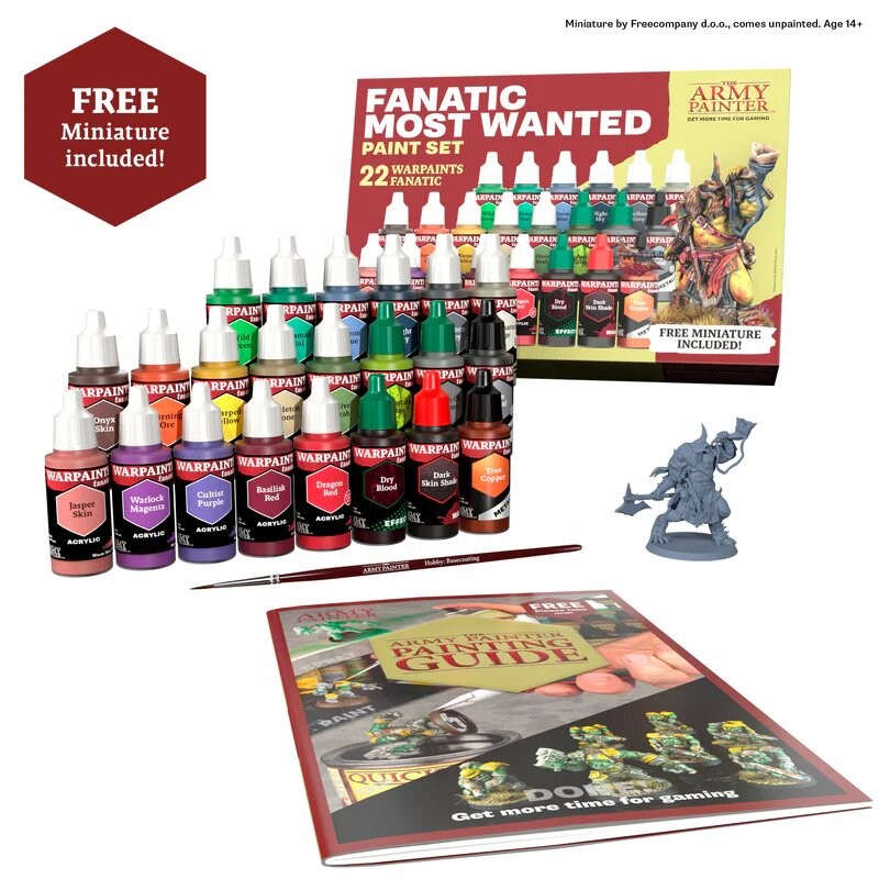 Warpaints Fanatic Most Wanted Paint Set